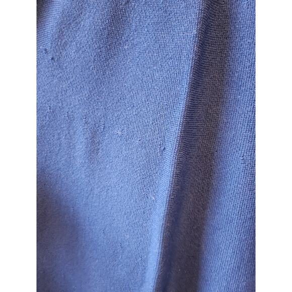 J. Crew 100% Merino Wool Blue Full Length Skirt Size 6 - Picture 4 of 8